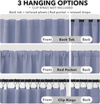 Deconovo Back Tab and Rod Pocket Blackout Curtains - Image 2