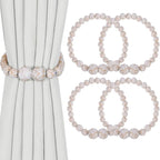 Magnetic Curtain Tiebacks, 4 Pack Curtain Holdbacks by KLOGTSINDDirect