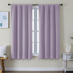 Simplebrand Ava Lilac Blackout Curtains by Simplebrand