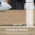 KOZYFLY Long Runners for Hallways 2.6x12 ft Washable Kitchen Runner Non Slip - Image 4