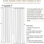 100% Blackout Shield Soft Pink Linen Blackout Curtains - Image 7