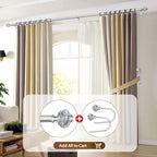 2 Pack Curtain Rod 32 to 58 Inches, USFOOK 7/8 Inch Telescoping Splicing - Image 6