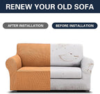 Cupuamon 2026 New Stretch Loveseat Sofa Slipcovers Couch Cover - Image 5