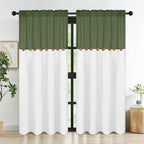 FRAMICS Farmhouse Cotton Linen Curtains - Image 2