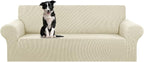 KEKUOU Stretch Oversized Sofa Slipcover 1 Piece Couch Sofa Cover Furniture by KEKUOU