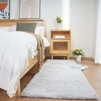 Ghouse Ultra Soft Faux Rabbit Fur Rug, Machine Washable Area Rugs by Ghouse