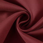 Joydeco Burgundy Red Custom Solid Single Blackout Curtain - Image 3