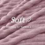 BEDELITE Twin Blanket for Couch & Bed, 300GSM Soft & Warm Fleece Blanket - Image 4