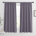 RYB HOME Blackout Curtains for Bedroom Living Room 63 inches Long, Thermal by RYBHOME