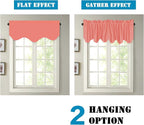 H.VERSAILTEX 2 Panels Christmas Blackout Curtain Valances - Image 5