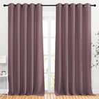 NICETOWN Blackout 102 inch Long Curtains, Thermal Insulated Grommet Light by NICETOWN