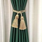 Fenghuangwu Curtain Tiebacks Handmade Decorative Curtain Holdbacks Rope - Image 4