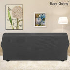 Easy-Going Stretch 4 Seater Sofa Slipcover 1-Piece Sofa Cover Furniture - Image 3