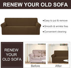 U-NICE HOME Stretch Couch Cover Sofa Cover Sofa Slipcover Furniture Protector - Image 5