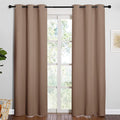 NICETOWN Window Treatment Thermal Insulated Solid Grommet Blackout by NICETOWN