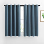 NICETOWN Smoky Blue Blackout Curtains by NICETOWN