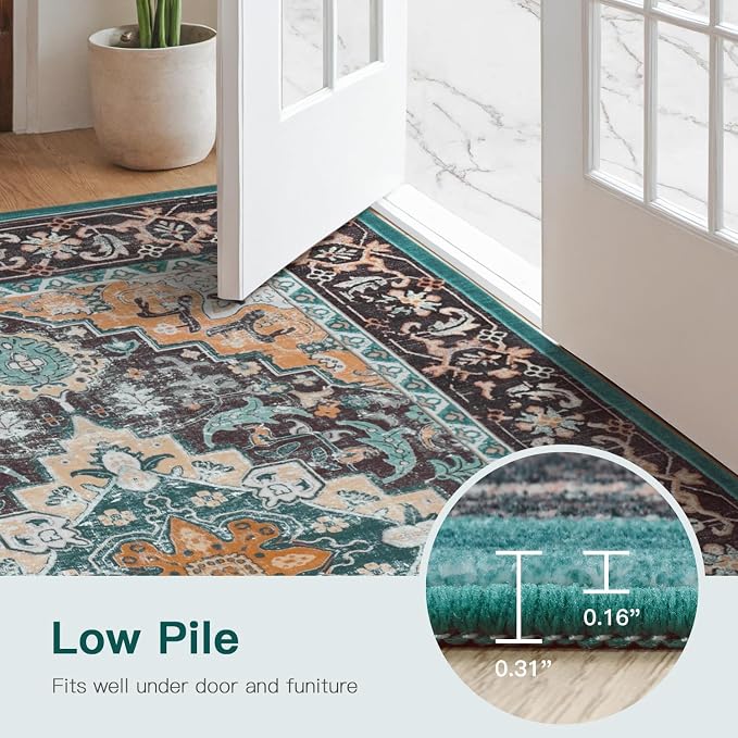 Lofus 5x7 Area Rugs for Living Room, Washable Area Rug, Rugs for Bedroom - Image 7