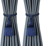 Fenghuangwu 2 Pack Curtain Tie Backs Rope Tassels by fenghuangwu