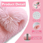 Shag Area Rug for Bedroom 4x6, Soft Fuzzy Rug Non-Shedding Indoor Plush Carpet - Image 3