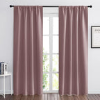 RYB HOME Large Blackout Curtains by RYBHOME
