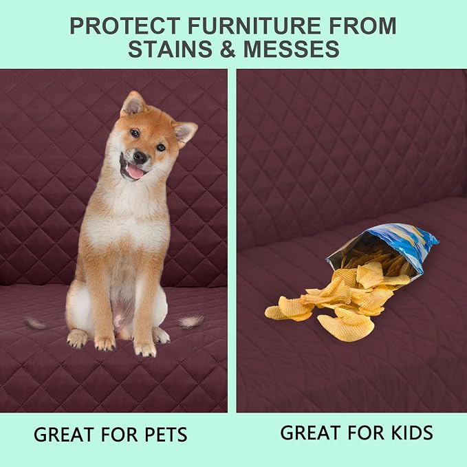 Reversible Sofa Covers Couch Cover Furniture Protector - Image 5