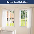 ENJOYBASICS 2 Pack No Drill Curtain Rods - Image 3
