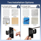ENJOYBASICS No Drill Curtain Rods - Image 4
