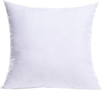 MIULEE Throw Pillow Insert Premium Pillow Stuffer Sham Square by MIULEE