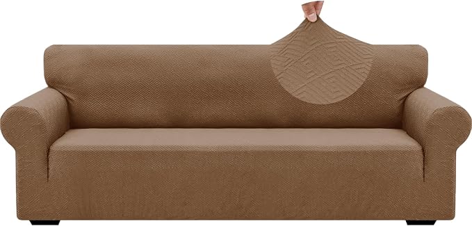 ZNSAYOTX 1 Piece Jacquard Couch Covers by ZNSAYOTX