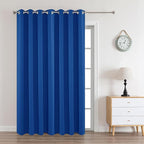 Joydeco Royal Blue Custom Solid Single Blackout Curtain by JOYDECO