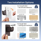 ENJOYBASICS No Drill Curtain Rods - Image 4