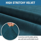H.VERSAILTEX Stretch Velvet Sofa Covers - Image 3