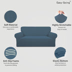 Easy-Going Stretch Oversized Loveseat Slipcover 1-Piece Sofa Cover Furniture - Image 3