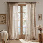 1” Diameter Curtain Rods Itself is 30 to 60 inch 1 Pack Fit 30-54 inch Window - Image 7