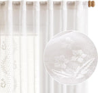 jinchan Belrose Linen Sheer Curtains - Image 7