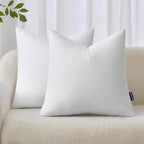 MIULEE 16x16 Inches Pillow Inserts Pack of 2, Decorative Throw Pillow Inserts by MIULEE