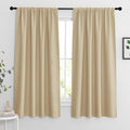 RYB HOME Curtains for Bedroom Living Room 63 inches Long, Thermal Insulated by RYBHOME