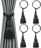 Fenghuangwu 4 Pack Curtain Tie Backs Rope Tassels by fenghuangwu