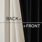 MIULEE Linen Texture 90 Inches Curtains - Image 6