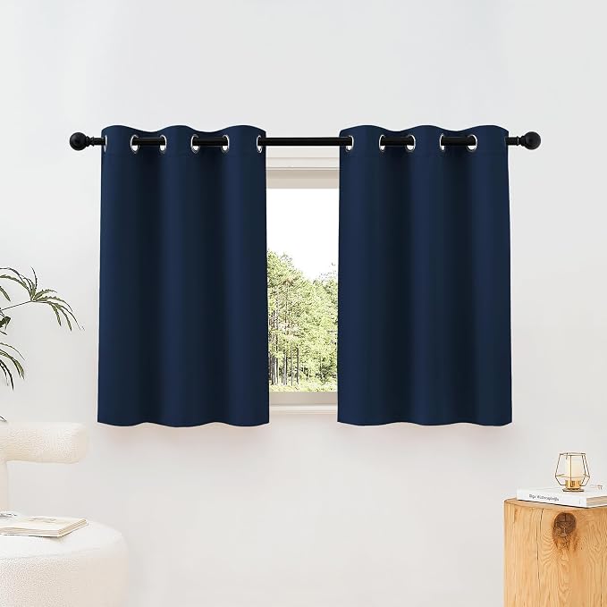 NICETOWN Room Darkening Curtains Blackout 30 inch Curtains by NICETOWN