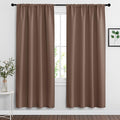 RYB HOME Blackout Curtains for Bedroom Living Room 63 inches Long, Thermal by RYBHOME