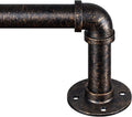 Zeerobee Curtain Rods for Windows 48 to 84, 1 Inch Industrial Wrap Around by zeerobee