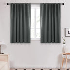 Deconovo Blackout Curtains, Thermal Insulated, W52 x L54 2 Panels, Back Tab by Deconovo