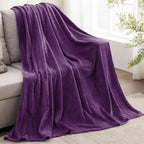 BEDELITE Fleece Blanket Purple Throw Blanket - Image 5