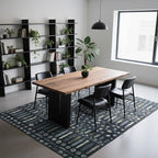 Washable Rugs 8x10 Area Rugs for Living Room, Dining Room- Soft Low Pile - Image 6
