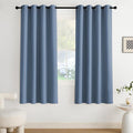 NICETOWN Blackout Curtains Grommet 2 Panels 72 Inches Long, Stone Blue by NICETOWN