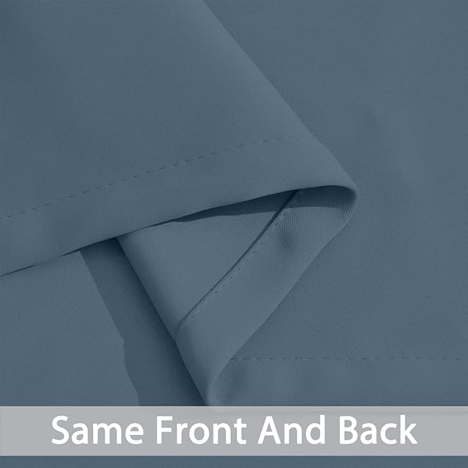 Yakamok Blackout Curtains Room Darkening Thermal Insulated - Image 4