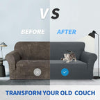 ZNSAYOTX 1 Piece Jacquard Chair Slipcovers - Image 3