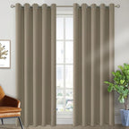BGment Room Darkening Curtains 84 Inches Long by BGment