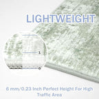IOHOUZE Abstract Runner Rug 2x6 Ft Washable Runners - Image 4